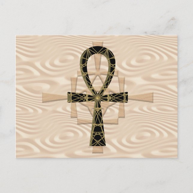 Ankh Sand Postcard Postkarte (Vorderseite)