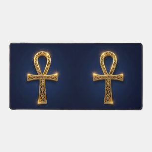 Ankh Symbol Bedeutung – Schlüssel des Lebens´10 Schreibtischunterlage