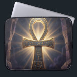 Ankh Symbol Bedeutung – Schlüssel des Lebens´12 Laptopschutzhülle<br><div class="desc">Das Ankh (☥) ist ein altes ägyptisches Symbol für Leben,  Unsterblichkeit und göttliche Kraft. Es wurde von Gottheiten wie Isis und Osiris getragen und steht für ewiges Leben</div>