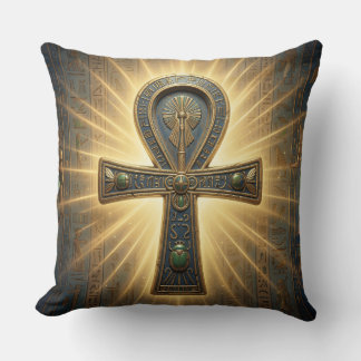 Ankh Symbol Bedeutung – Schlüssel des Lebens´4 Kissen