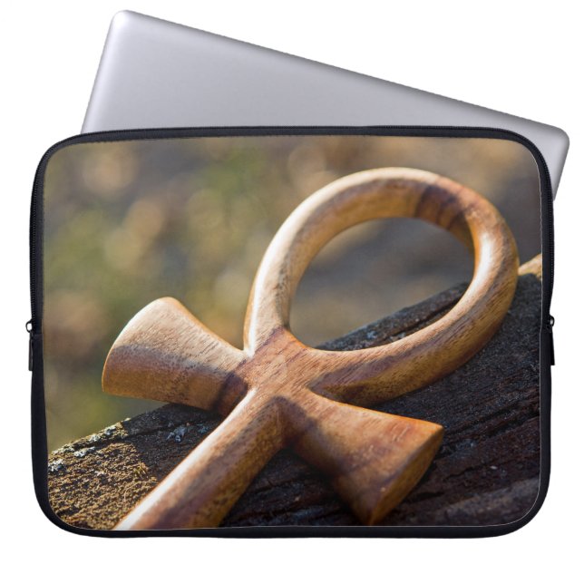 Ankh-Symbol Laptopschutzhülle (Vorderseite)