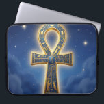Ankh Symbol Meaning – Key of Life´11 Laptopschutzhülle<br><div class="desc">The Ankh (☥) is an ancient Egyptian symbol representing life,  immortality,  and divine power. It is associated with deities like Isis and Osiris and symbolizes eternal life.</div>