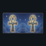Ankh Symbol Meaning – Key of Life´11 Schreibtischunterlage<br><div class="desc">The Ankh (☥) is an ancient Egyptian symbol representing life,  immortality,  and divine power. It is associated with deities like Isis and Osiris and symbolizes eternal life.</div>