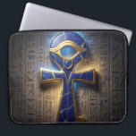 Ankh Symbol Meaning – Key of Life´8 Laptopschutzhülle<br><div class="desc">The Ankh (☥) is an ancient Egyptian symbol representing life, immortality, and divine power. It is associated with deities like Isis and Osiris and symbolizes eternal life.</div>