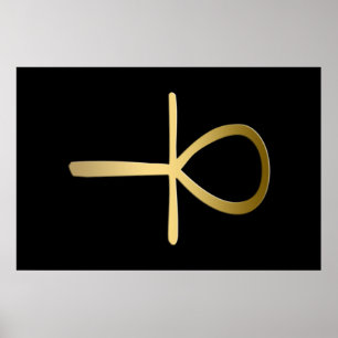 Ankh-Symbol Poster