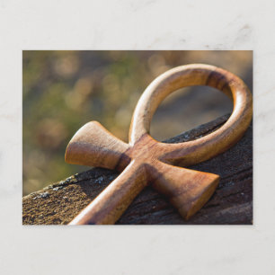 Ankh-Symbol Postkarte