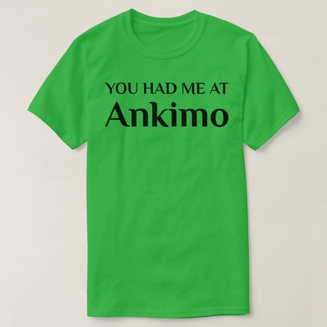 Ankimo Japanischer Lebensmittelfan Monkfish Leber  T-Shirt (Design vorne)
