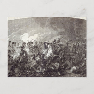 Anklage der schweren Brigade von Lord Somerset Postkarte