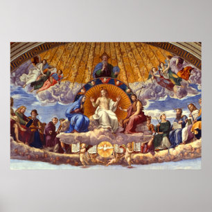 Anklage des Heiligen Sakraments durch Raphael Poster