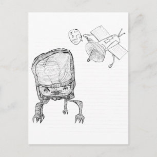 Anklage Postkarte