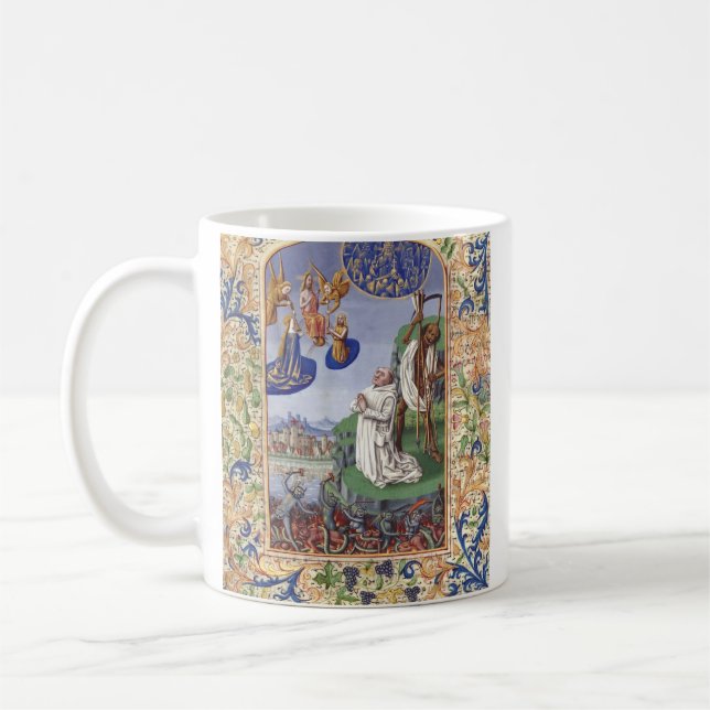 Anklagen des Heiligen Bernard Kaffeetasse (Links)