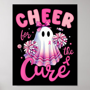 Anklang für das Heilmittel Cheerleader Brustkrebs Poster
