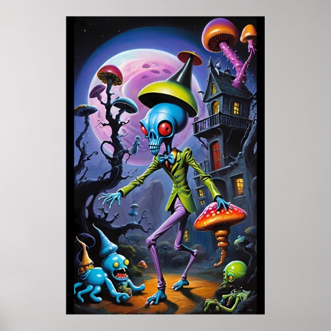 Ankle-Biter im Shroom Town Pop Fantasy Poster (Vorne)