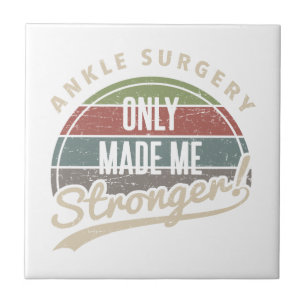 Ankle Surgery Stronger Fliese