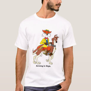 Ankommen in der Art T-Shirt