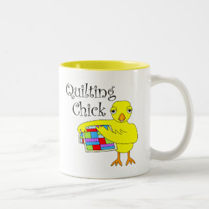 Ankreuztext beenden zweifarbige tasse