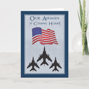 Ankündigung an alle Ihr Airman kommt Zuhause