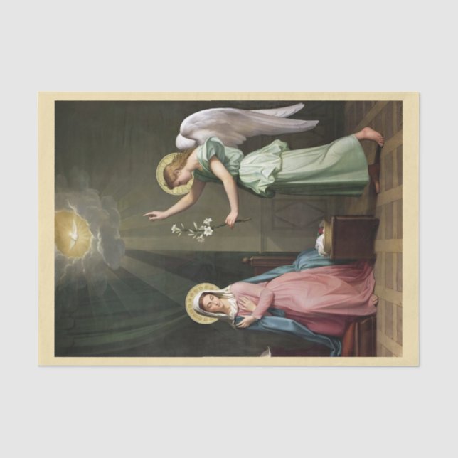 Ankündigung, Aufhebung Seidenpapier (Vorderseite)