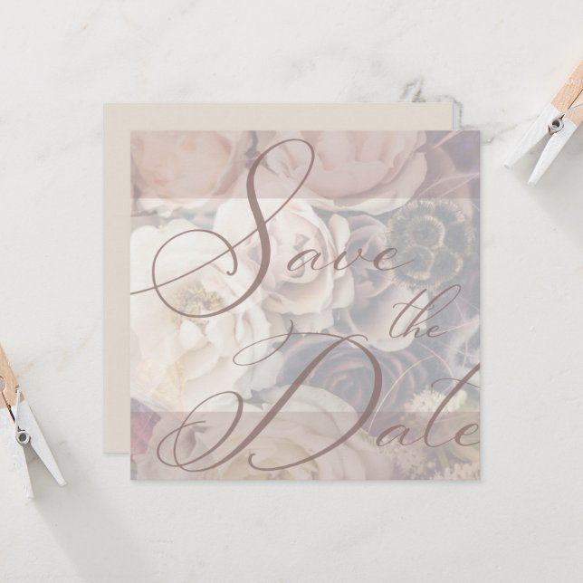 Ankündigung Datum freihalten (Vorderseite/Rückseite Beispiel)