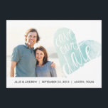 Ankündigung Datum freihalten<br><div class="desc">Ein wunderschönes,  wasserfarbenes Herz mit illustriertem handgefertigtem Set verleiht dem Ganzen einen ganz individuellen Ankündigung Datum freihalten. E-Mail pinkhippoprints@gmail.com für weitere Farbmöglichkeiten.</div>