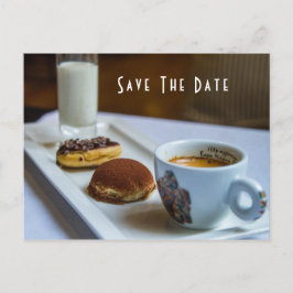 Ankündigung Datum freihalten Postkarte
