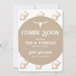 Ankündigung der baldigen Schwangerschaft von Weste