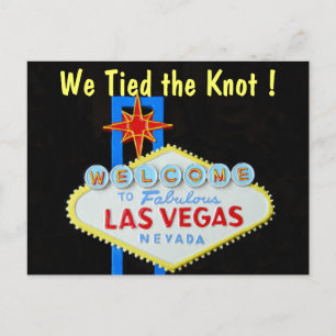 Ankündigung der Ehe von Las Vegas