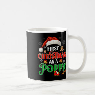 Ankündigung der ersten Weihnachtsfeier als Mohn pa Kaffeetasse