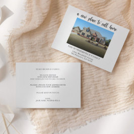 Ankündigung der Moderne Einfaches Foto