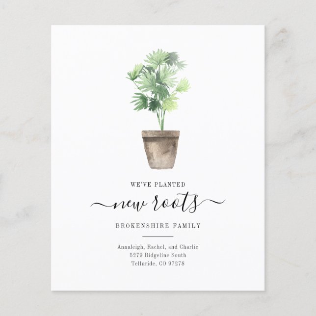 Ankündigung der modernen Familienbewegung (Vorderseite)