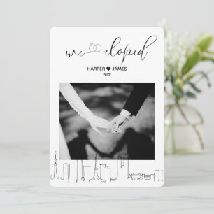 Ankündigung der modernen Hochzeitsfeier   Tokio