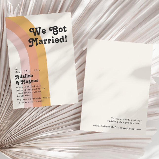 Ankündigung der modernen Retro-70er-Rainbow-Elopem (Von Creator hochgeladen)