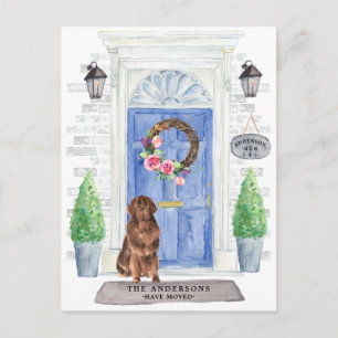 Ankündigung der Neufundland-Bewegung Postkarte