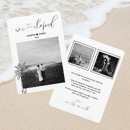 Ankündigung der Neugestaltung | Hochzeit am Strand
