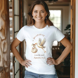 Ankündigung der neutralen Schwangerschaft des Gesc T-Shirt