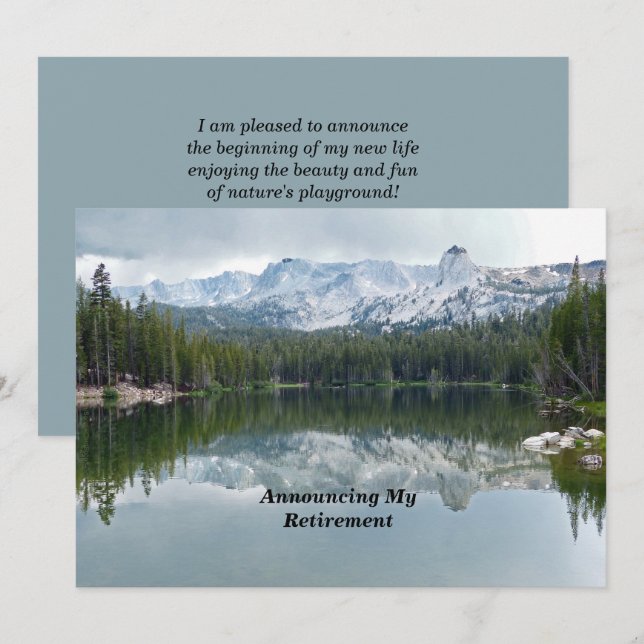 Ankündigung der Pension Berg Reflektion See (Vorne/Hinten)