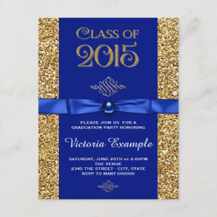 Ankündigung der Royal Blue and Gold Graduation