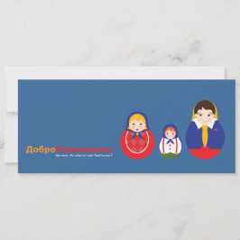 Ankündigung der russischen Adoption - Matroyschka