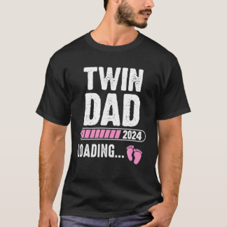 Ankündigung der Schwangerschaft 2024: Zwillingsbel T-Shirt