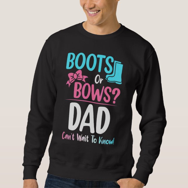 Ankündigung der Schwangerschaft beim Vater von Sti Sweatshirt (Vorderseite)