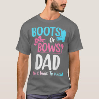 Ankündigung der Schwangerschaft beim Vater von Sti T-Shirt