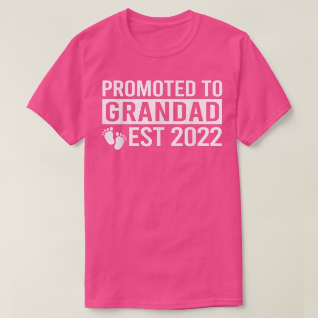 Ankündigung der Schwangerschaft von Mens Grandpa a T-Shirt (Design vorne)