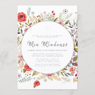 Ankündigung der Taufe für Kleinkinder