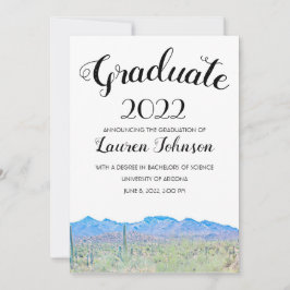 Ankündigung der Wüste von Arizona