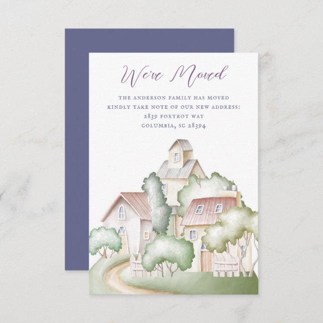 Ankündigung der Zuhause (Vorne/Hinten)