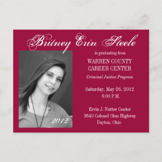 Ankündigung des Abschlusses