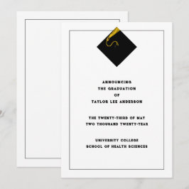 Ankündigung des Abschlusses