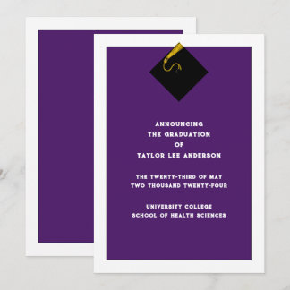 Ankündigung des Abschlusses