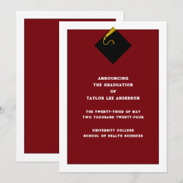 Ankündigung des Abschlusses