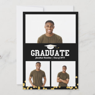 Ankündigung des Abschlusses an die High School 3 F